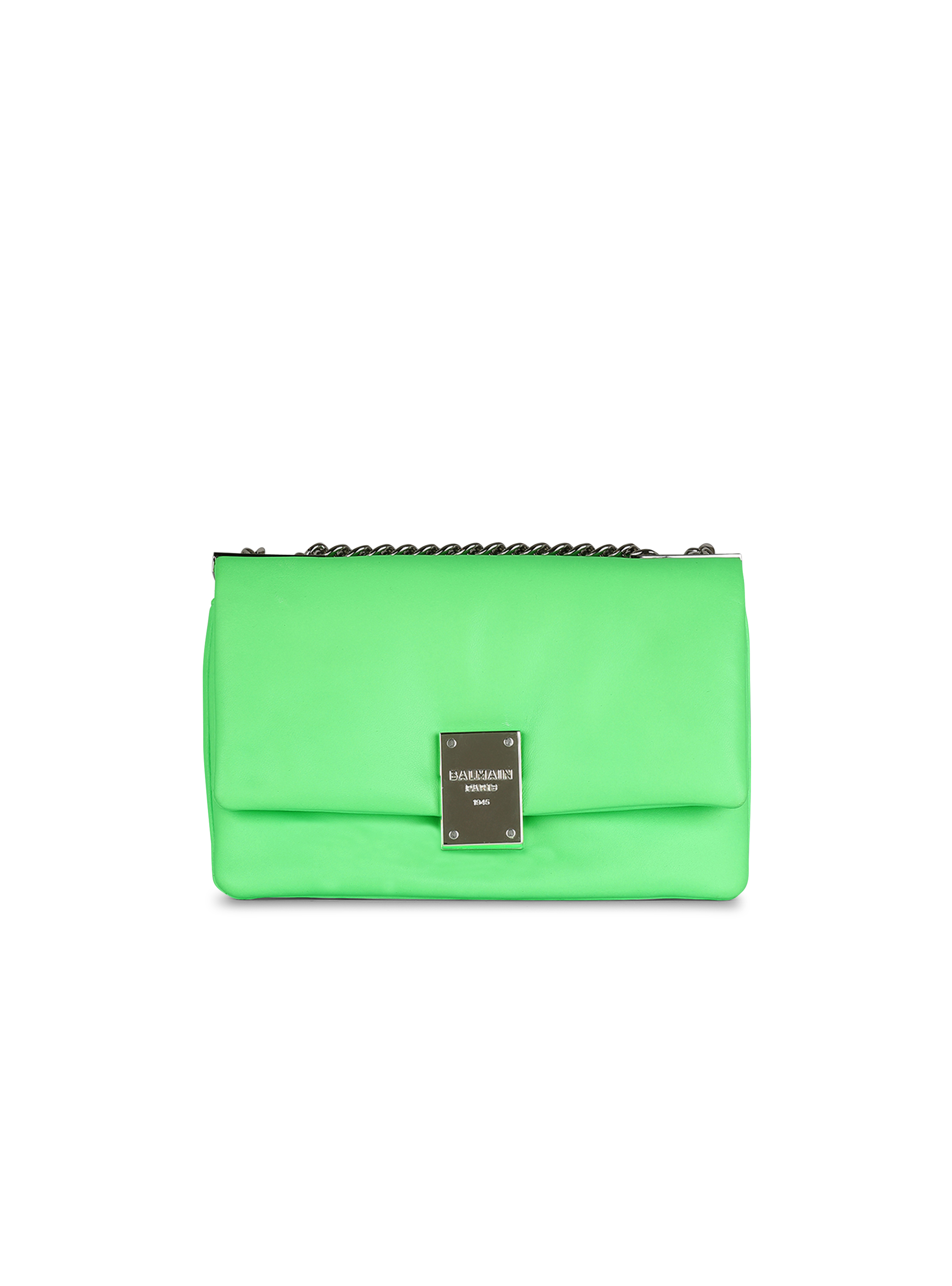 Small-sized faux leather 1945 Soft bag, green